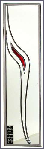 Mackintosh Simple 'Swirl' Red